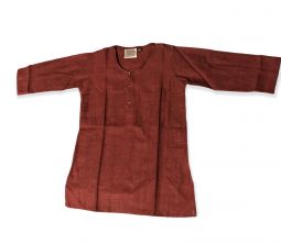 Boy's Majestic Maroon Kurta